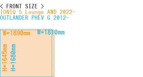 #IONIQ 5 Lounge AWD 2022- + OUTLANDER PHEV G 2012-